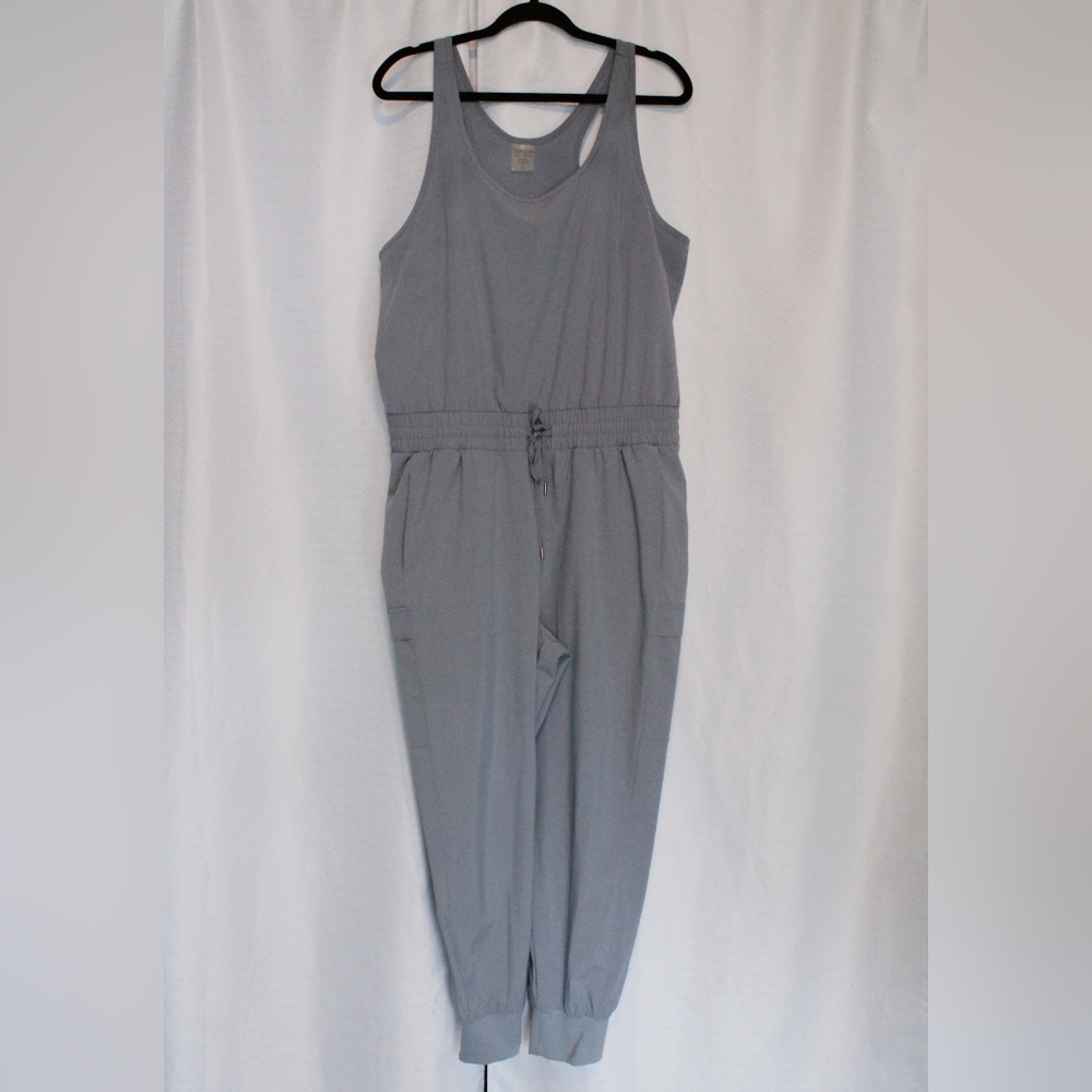 CALIA by Carrie Underwood Tank Romper – Size L (Grey Pearl) - Picture 2 of 7